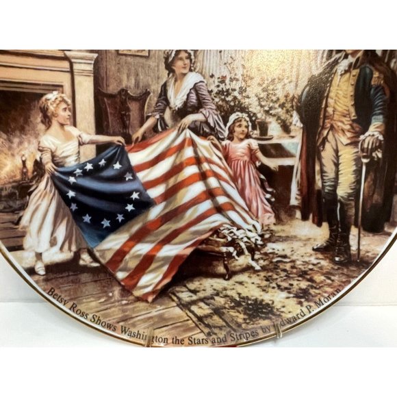 Edgewood Philadelphia Bicentennial Plate Liberty Bell Decorative 1976 - Picture 11 of 16